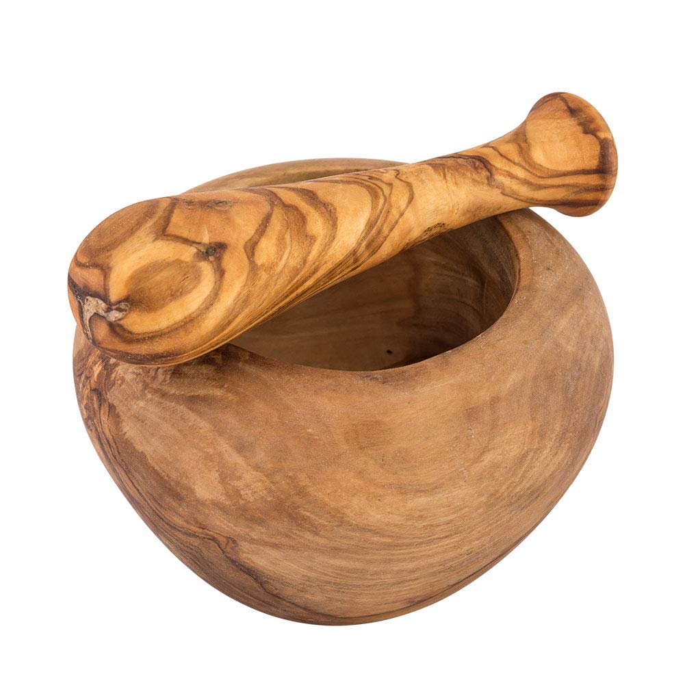 未使用・アルテレニョ【Arte Legno】モルタル (すり鉢セット)φ15cm 未使用・アルテレニョ【Arte Legno】モルタル (すり鉢セット)φ15cm